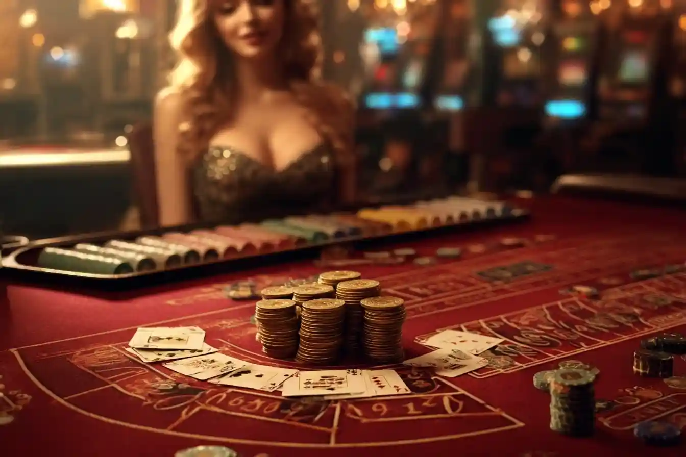 slot machine background
